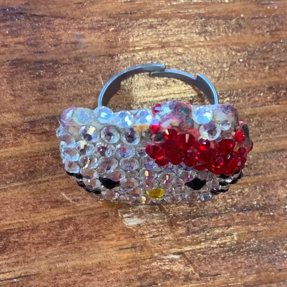 Hello Kitty Rhinestone Ring - Picture 5 of 16